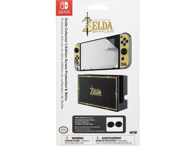PDP - Switch - Zelda Collectors Edition Screen Protection & Skins - Package