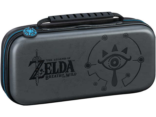 RDSI - Switch - Game Traveler Deluxe Travel Case - Sheikah Eye - Gray - Closed