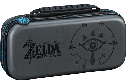 RDSI - Switch - Game Traveler Deluxe Travel Case - Sheikah Eye - Gray - Closed