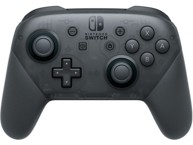 Pro Controller - Nintendo Switch - Gray - Front