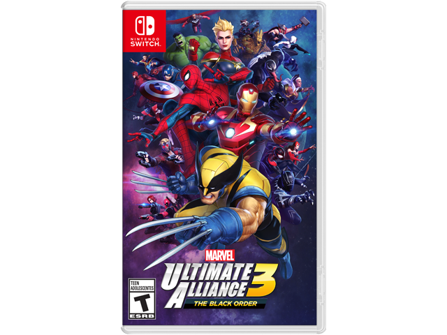 MARVEL ULTIMATE ALLIANCE 3: The Black Order Box Art