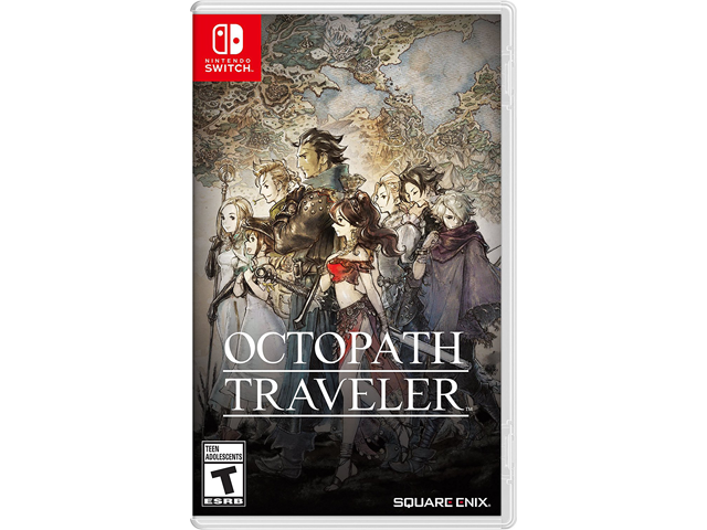 Octopath Traveler Box Art