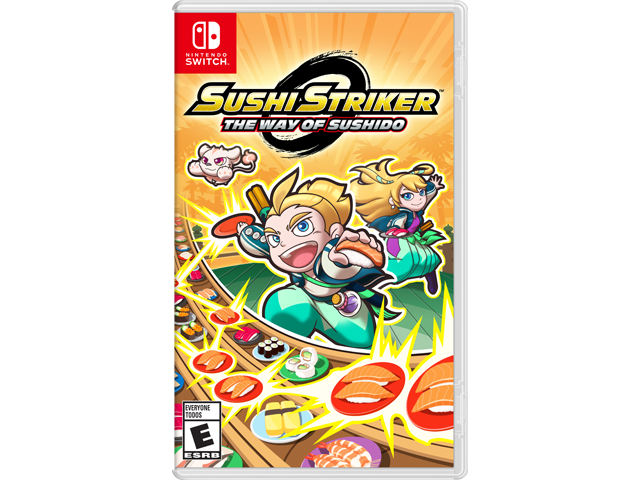 Sushi Striker - The Way of Sushido (Switch) Box Art