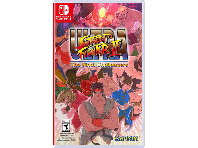 Ultimate Street Fighter 2: The Final Challengers Box Art