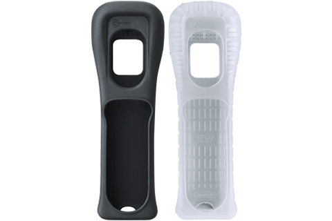 Wii Remote Jacket - Black + White - Short