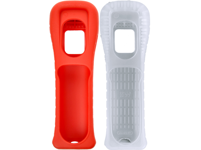 Wii Remote Jacket - Red + White - Short