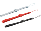 Wii Remote Wrist Strap - White + Red + Black