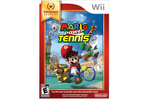 Mario Power Tennis - Nintendo Selects Box Art