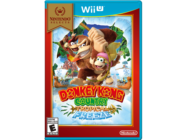 Donkey Kong Country: Tropical Freeze - Nintendo Selects (Wii U) Box Art
