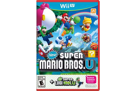 New Super Mario Bros. U + New Super Luigi U - Red Case