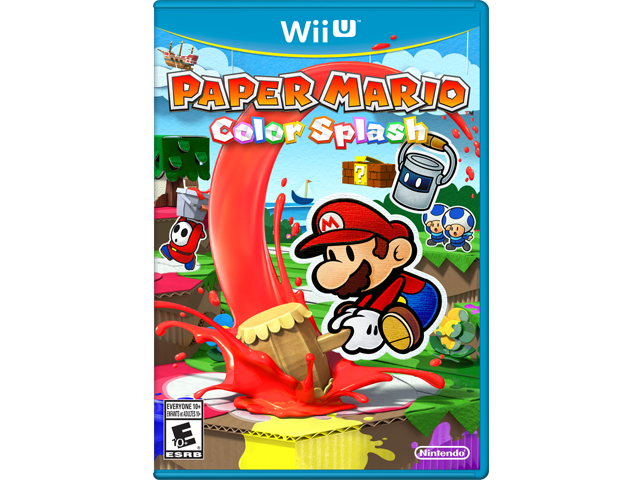 Paper Mario: Color Splash Box Art