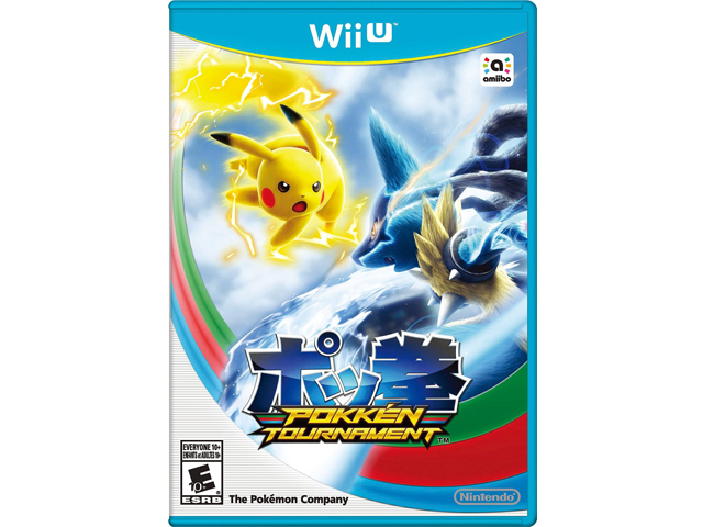 Pokken Tournament Wii U - No Card Box Art
