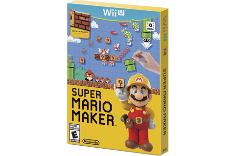 Super Mario Maker Box Art