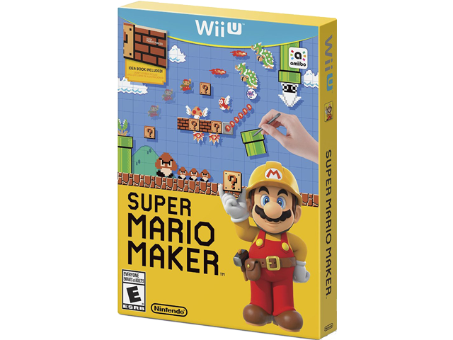 Super Mario Maker (Wii U) Box Art