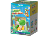Yoshi's Woolly World + Green Yoshi amiibo Box Art