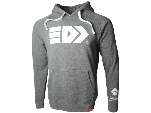 Hoodie - Splatoon - Gray - Front