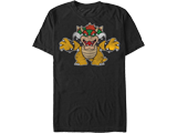 T-Shirt - Bowser - Roar - Black - Front
