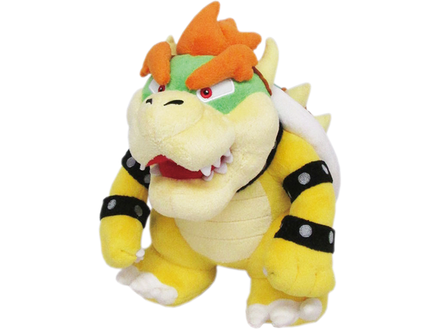 Little Buddy - Mario - Plush - Bowser - 10 inch