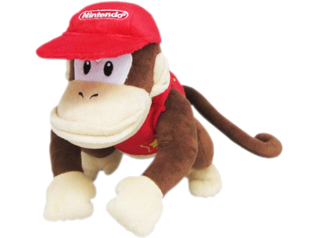 Little Buddy - Mario - Plush - Diddy Kong - 7 inch