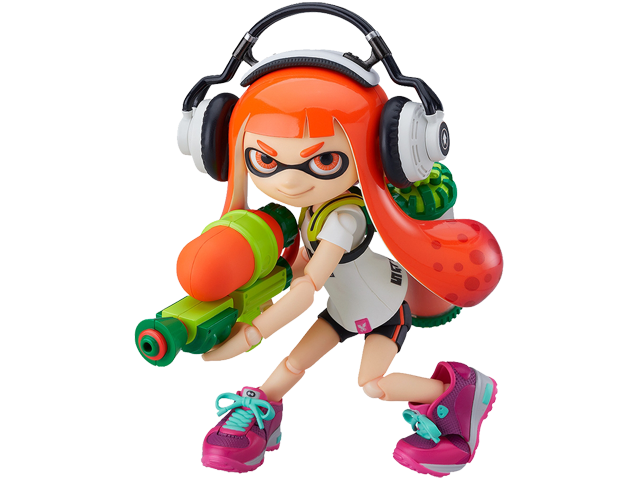 Goodsmile - Figure - Splatoon Girl - Figma - Front