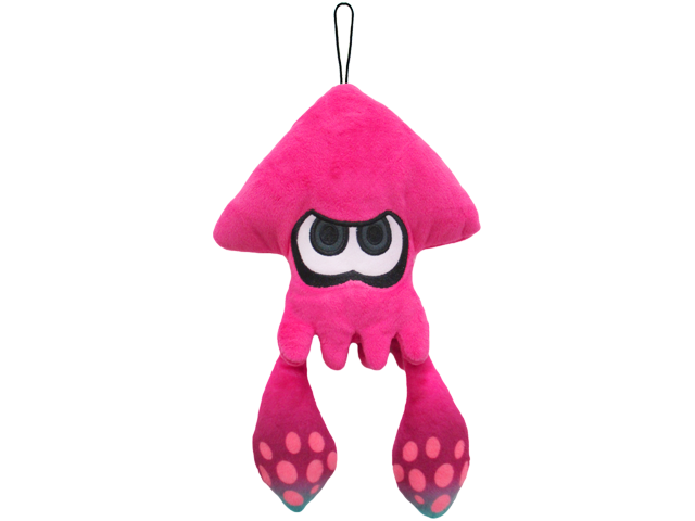 Little Buddy - Splatoon - Plush - Inkling Squid - Pink - 9 inch